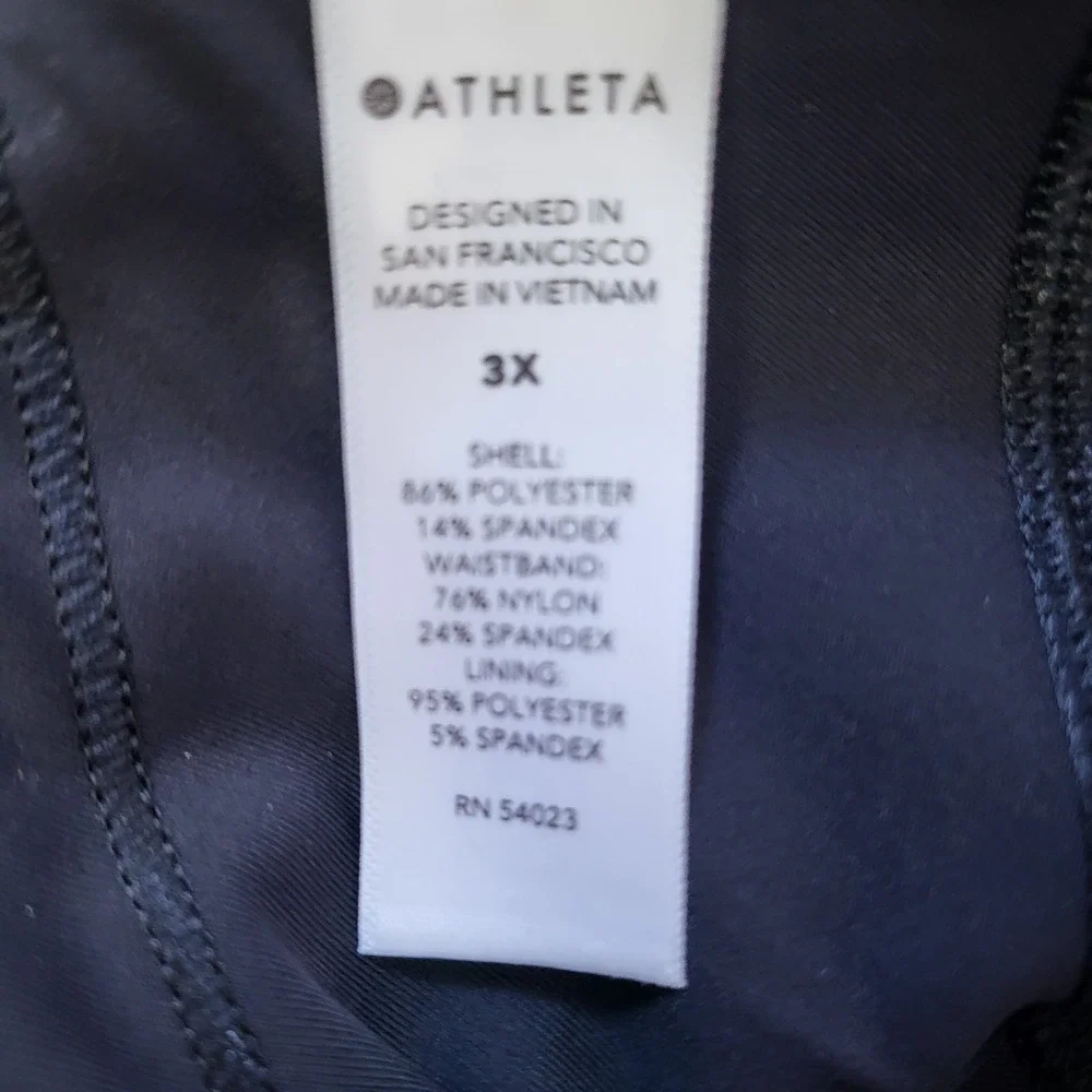 Athleta Black Run with It 3.5